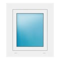 Fenster 58x66 cm Weiß