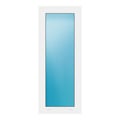 Festverglasung 47x116,5 cm Weiß