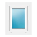 Fenster 50x63 cm Weiß