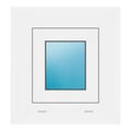 Fenster 40x43 cm Weiß