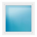 Fenster 118x120 cm Weiß