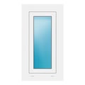 Fenster 44x80 cm Weiß