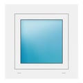 Fenster 59,5x61 cm Weiß
