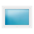 Fenster 115x85 cm Weiß