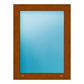 Festverglasung 70x92,3 cm Golden Oak genarbt