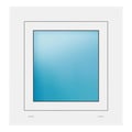 Fenster 60x63 cm Weiß