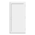 Nebeneingangstür 107x206,5 cm Anthrazitgrau genarbt MSVP