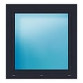 Fenster 100x103,7 cm Anthrazit genarbt