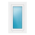 Außenansicht Fenster 50x85 cm Weiß