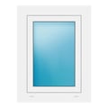Fenster 58x76 cm Weiß