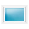 Fenster 100x75 cm Weiß