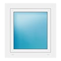Fenster 73,5x78,5 cm Weiß