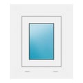 Fenster 41,5x49 cm Weiß