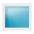 Fenster 114x104 cm Weiß