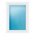 Fenster 89x122 cm Weiß