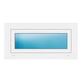 Fenster 87x43,5 cm Weiß