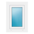 Fenster 49x69 cm Weiß