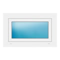 Fenster 78,5x49,5 cm Weiß