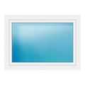 Fenster 125x90 cm Weiß