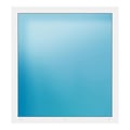 Festverglasung 126x137 cm Weiß
