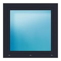 Fenster 101,5x101 cm Anthrazit genarbt