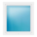 Fenster 104x111,1 cm Weiß