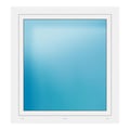 Fenster 107,5x116 cm Weiß
