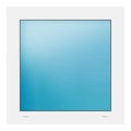 Festverglasung 70x70 cm Weiß