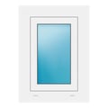 Fenster 48x66 cm Weiß