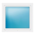 Fenster 106x98 cm Weiß