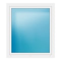 Fenster 118x133 cm Weiß