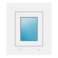 Fenster 40x46 cm Weiß