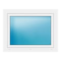 Fenster 100x78 cm Weiß
