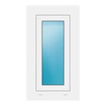 Fenster 43x77 cm Weiß