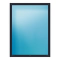 Festverglasung 150x200 cm Anthrazit genarbt