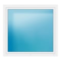 Fenster 148x140 cm Weiß