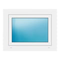 Fenster 77x60 cm Weiß