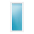 Festverglasung 60x130 cm Weiß