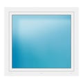 Fenster 120x111 cm Weiß