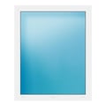 Festverglasung 100x123 cm Weiß