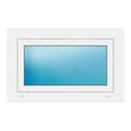 Fenster 85x54 cm Weiß