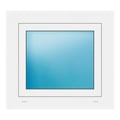 Fenster 68x62 cm Weiß