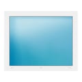 Festverglasung 108x88 cm Weiß