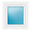 Fenster 65x70 cm Weiß