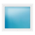 Fenster 130x115 cm Weiß
