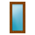 Festverglasung 50x100 cm Golden Oak genarbt