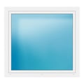 Fenster 135x126 cm Weiß