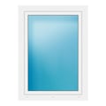 Fenster 90x123 cm Weiß