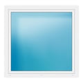 Fenster 138,5x134,5 cm Weiß