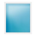 Festverglasung 120x140 cm Weiß